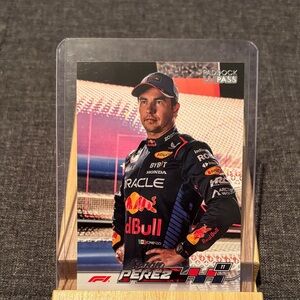 Sergio Perez Racing Card